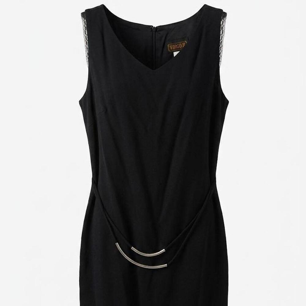 Vintage virgo ii black rayon